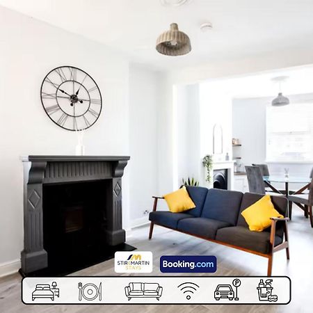 Comfy 3Bed House By Stirkmartin Stays Short Lets & Serviced Accommodation Cardiff With Free Parking & 8Mins To City Centre Exteriör bild