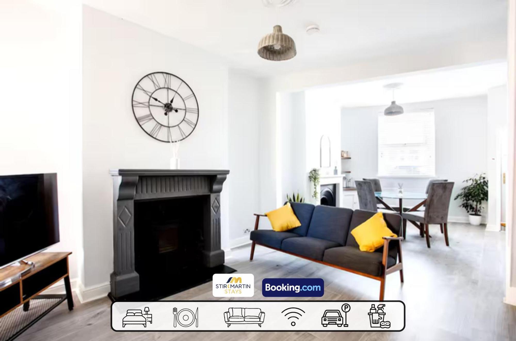 Comfy 3Bed House By Stirkmartin Stays Short Lets & Serviced Accommodation Cardiff With Free Parking & 8Mins To City Centre Exteriör bild